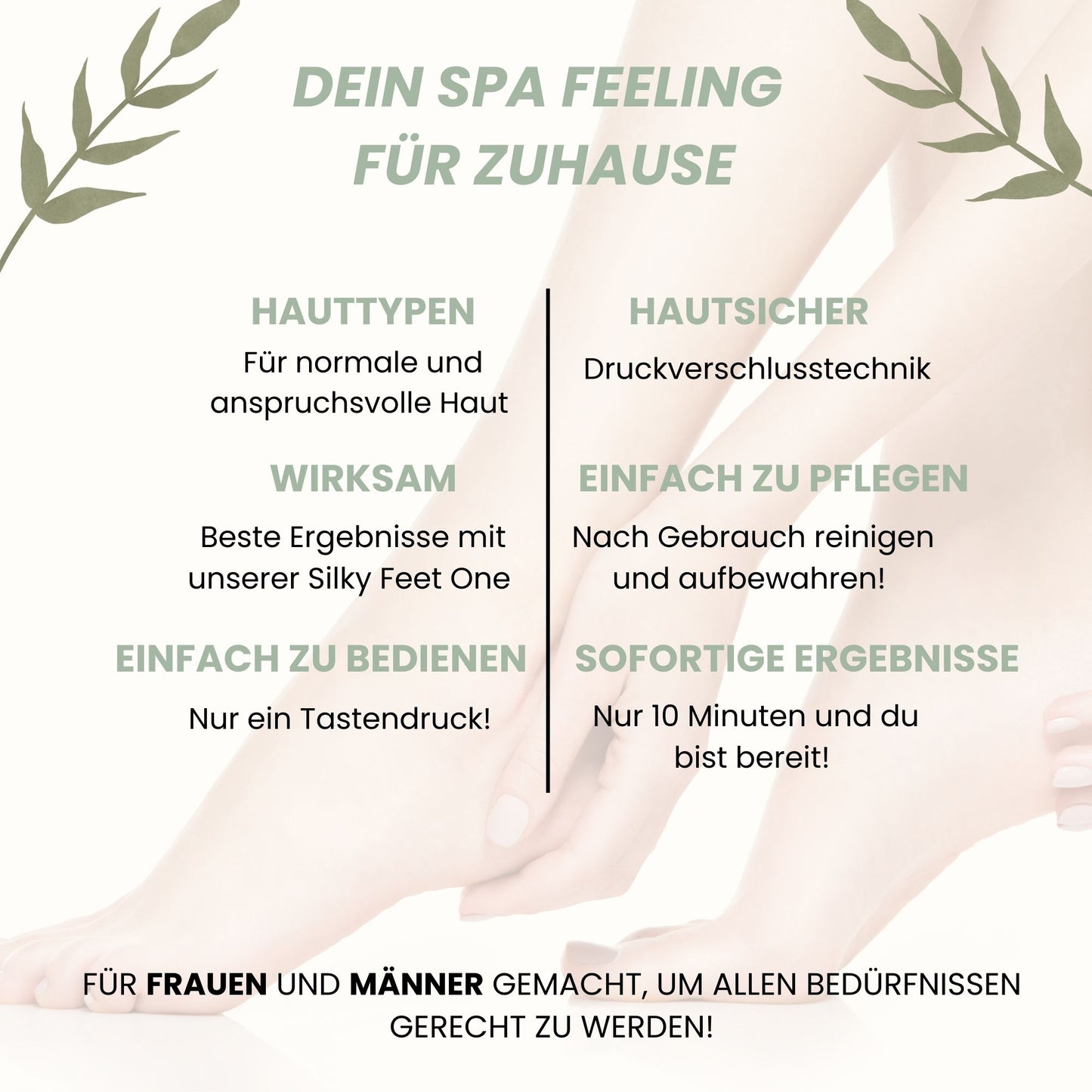 SilkyFeet One - Elektrischer Fußschleifer Pro