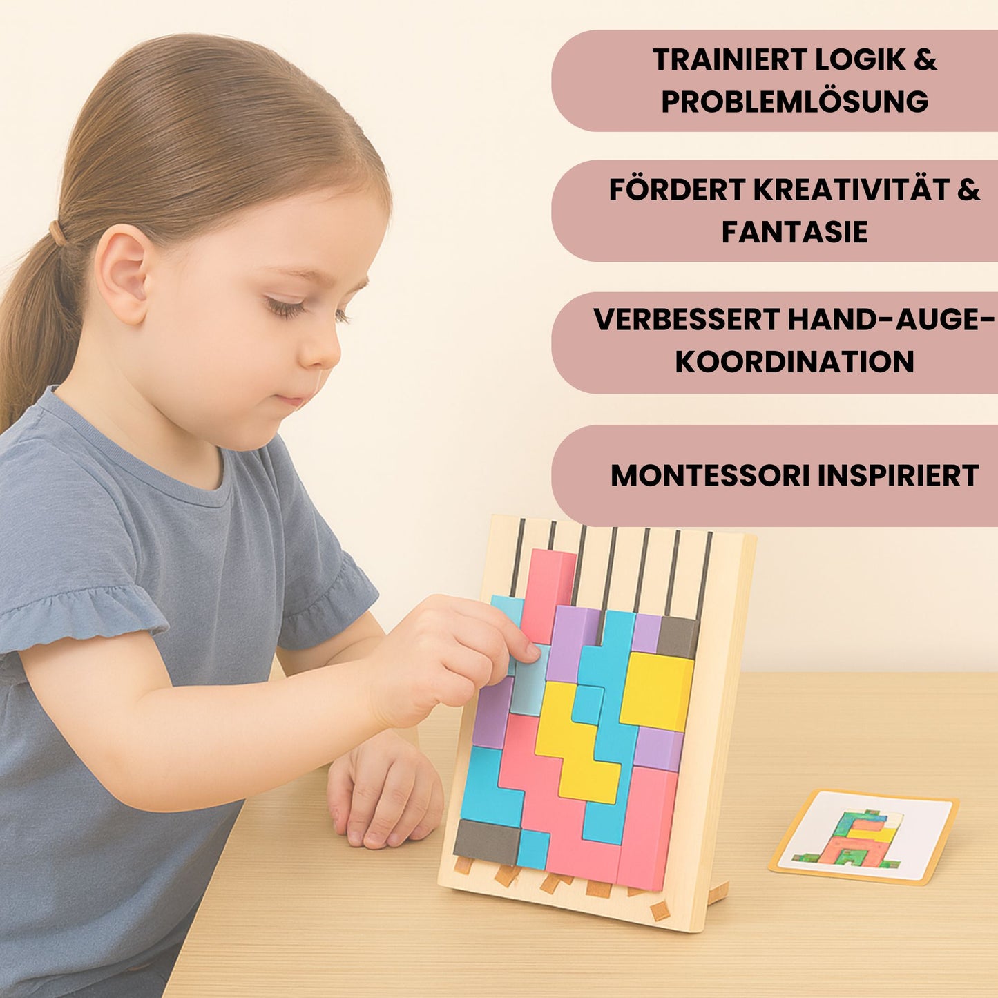 StackSmart - Pädagogisches Montessori Stapelspiel