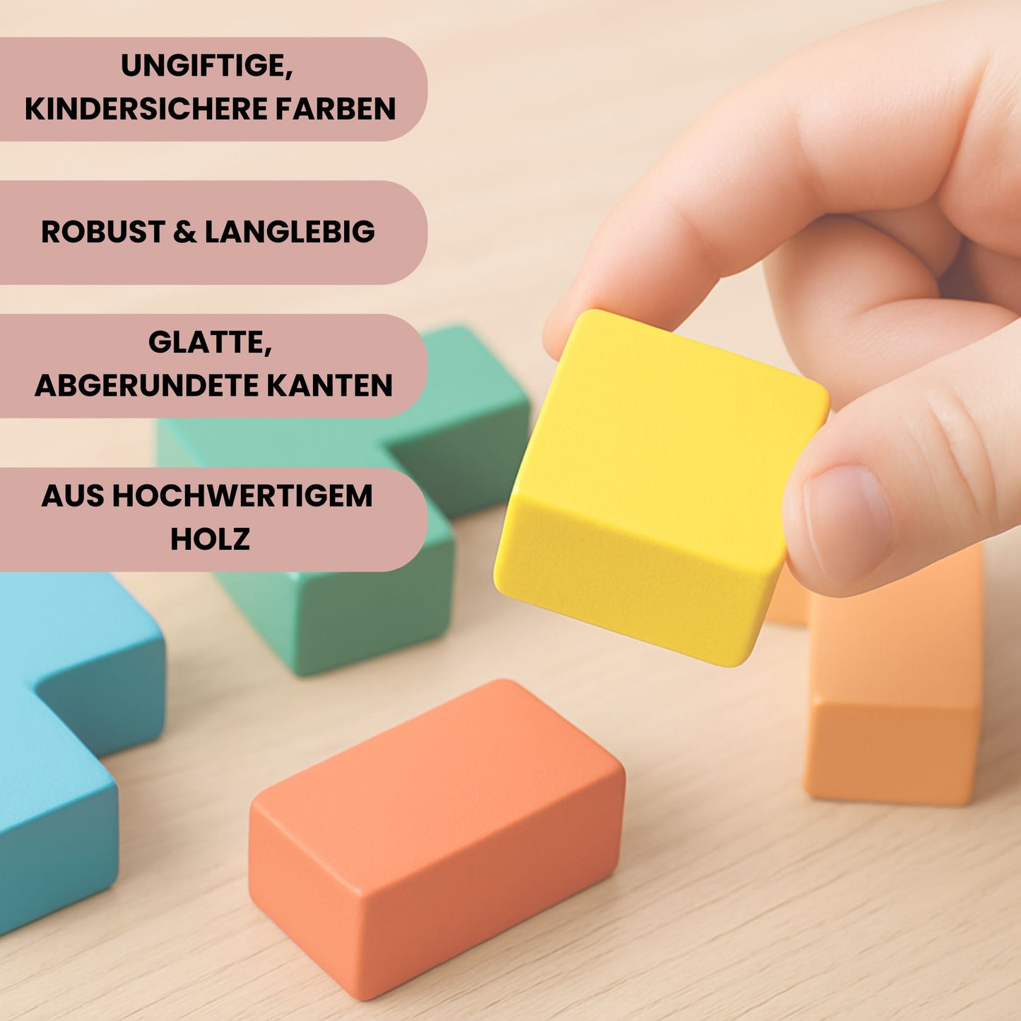 StackSmart - Pädagogisches Montessori Stapelspiel