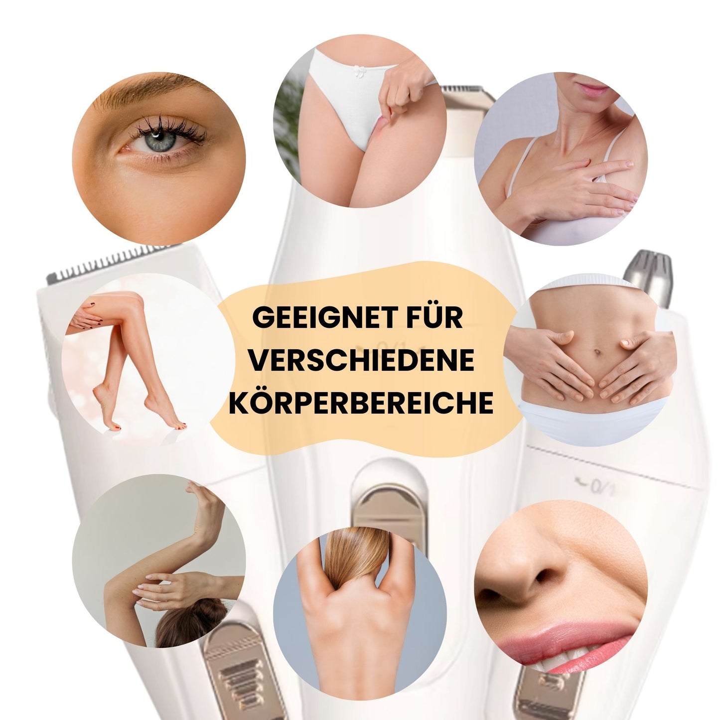 Velvet Shave - 3in1 Damenrasierer