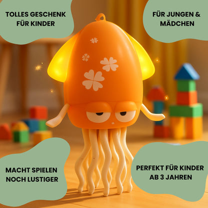 OctoDance - Tanzender Oktopus / Leuchtendes Anti Stress Spielzeug für Babys und Kinder